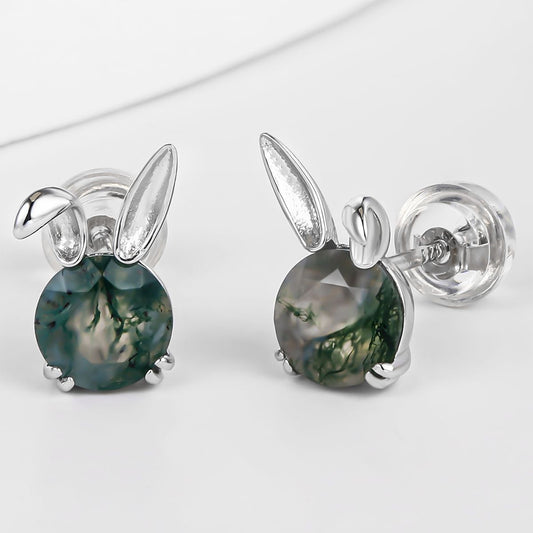 Pozlátené Zliatinové Náušnice s Čiernym Emporia® Krištáľom