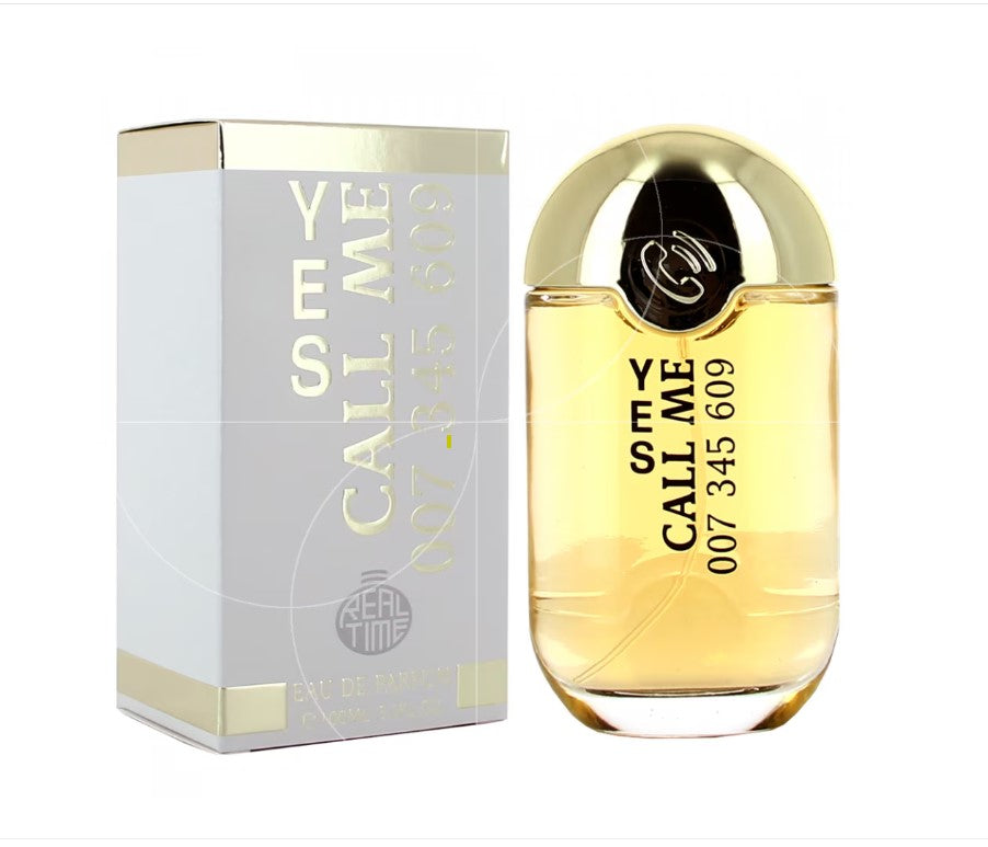 100ml Áno, zavolaj mi v reálnom čase, parfumovaná voda, kvetinovo-ovocná vôňa so sladkými a orientálnymi tónmi