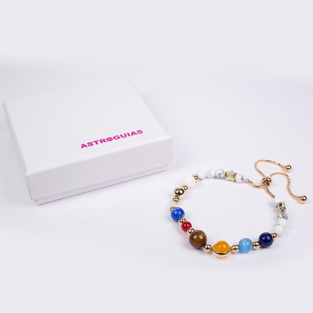 Pozlátený Zliatinový Náramok s Karneolom a Tigrím Okom