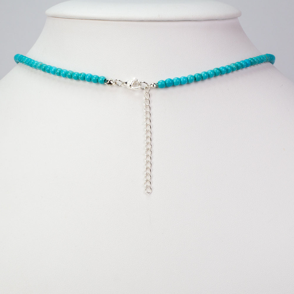 Strieborný Náhrdelník s Tyrkysom