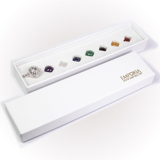 Pozlátený Zliatinový Náhrdelník s Ametystom a Lapisom Lazuli ( Náhrdelník+Prívesok )