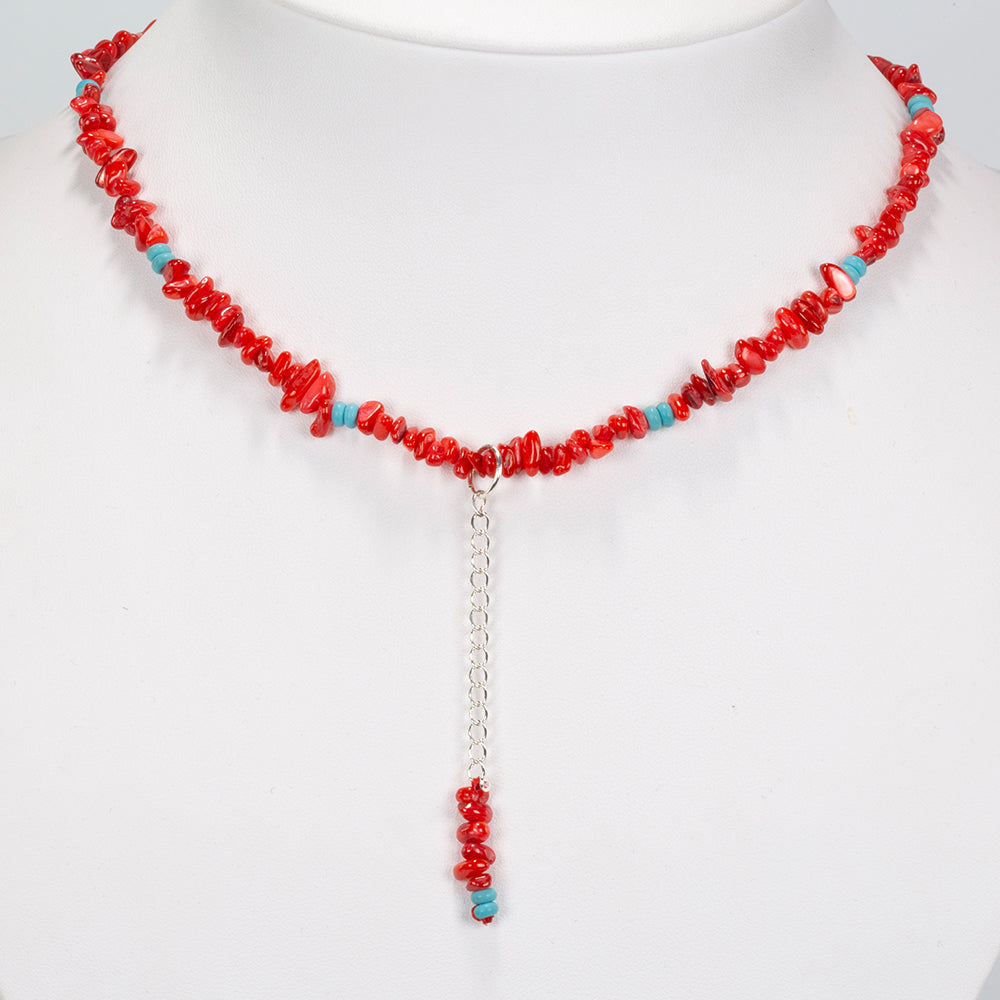 Strieborný Náhrdelník s Tyrkysom