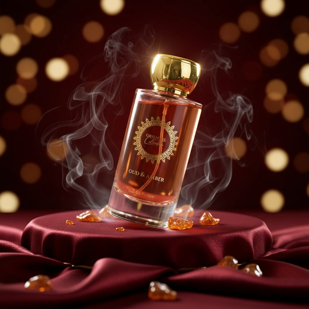 100 ml EDP OUD & AMBER Jedinečná, sladká, elegantná unisex vôňa s agarovým drev