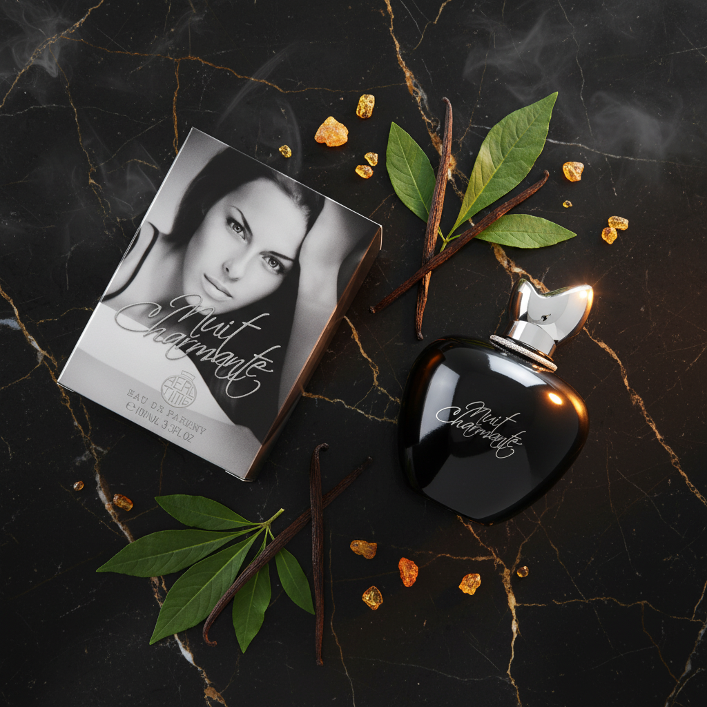 100 ml parfumovaná voda Pôvabná noc sladká, kvetinová vôňa pre ženy