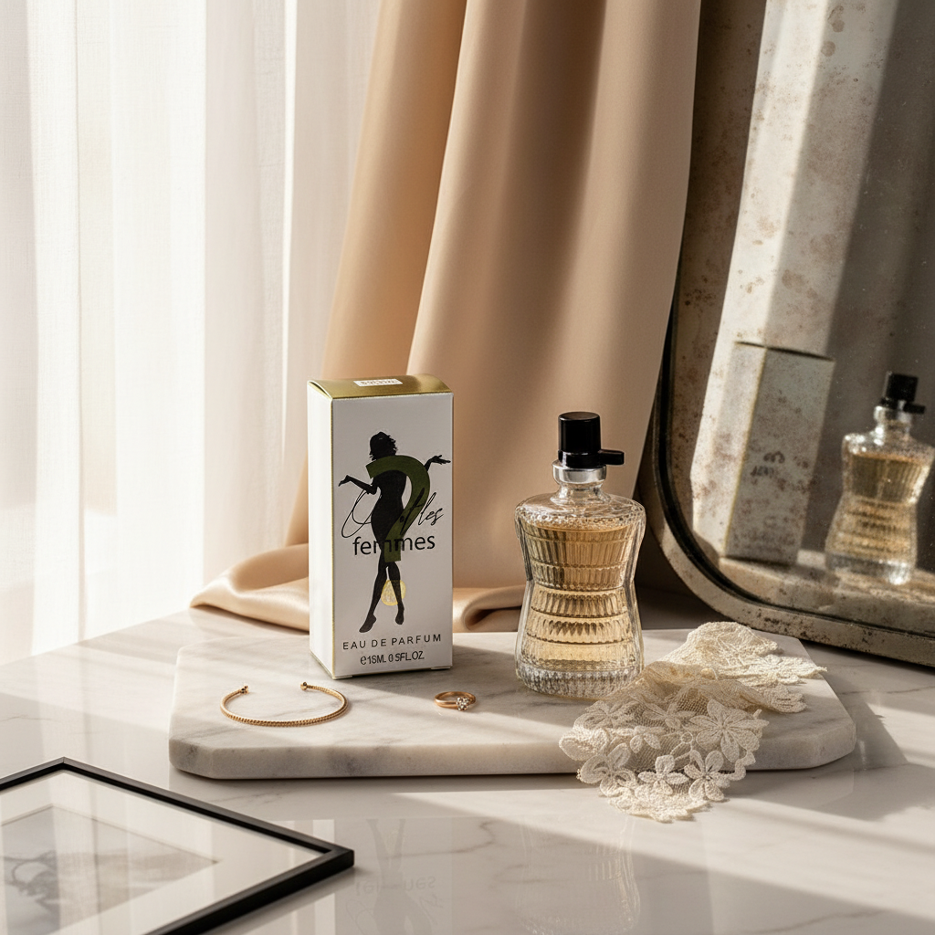 15ml EDP "OÙ SONT LES FEMMES" - kvetinová - drevitá - pižmová vôňa