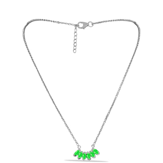 Strieborný Náhrdelník s Hyalit Opálom