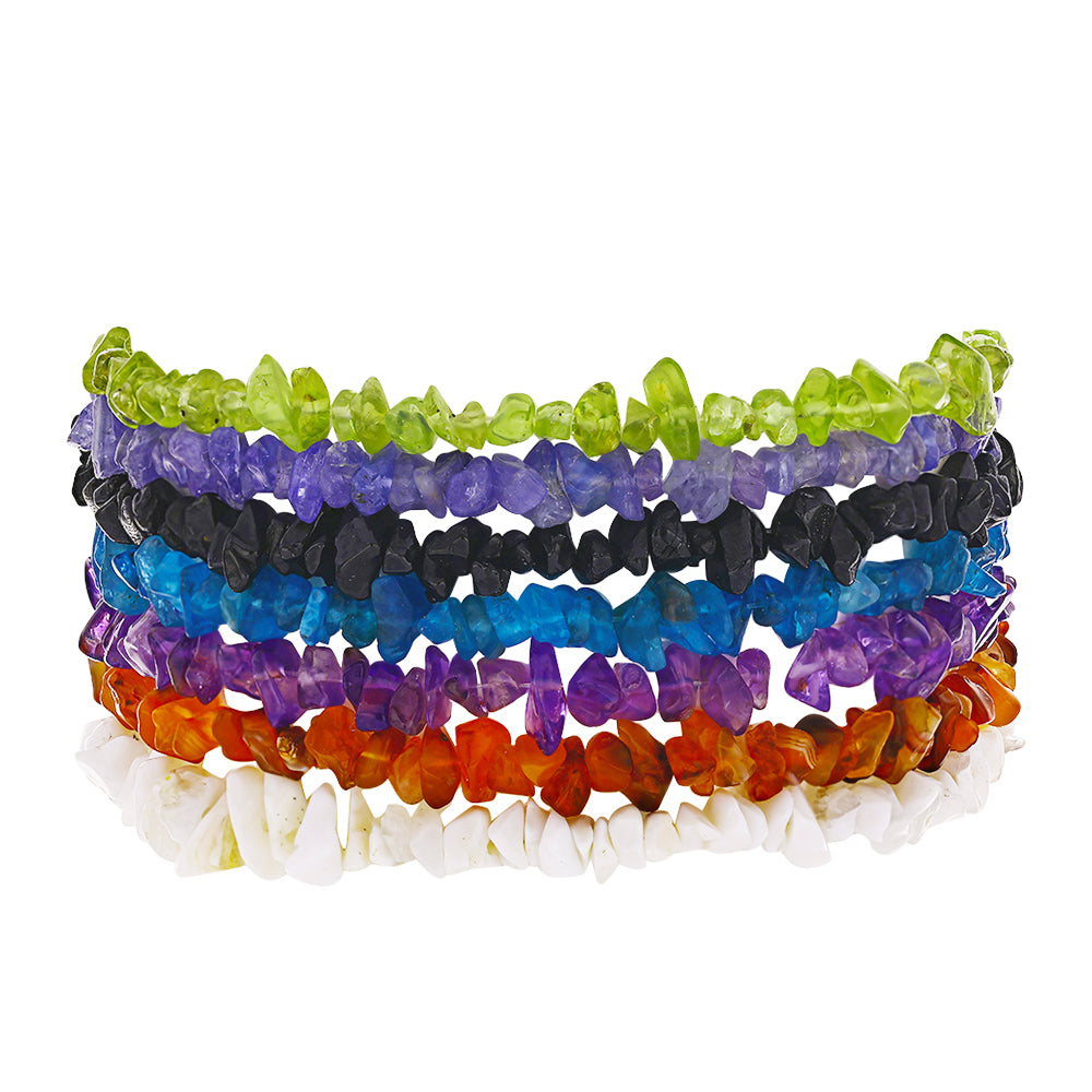 Nugetové Sada s Tanzanitom a Marockým Ametystom ( Náramok )