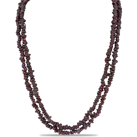 Nugetový Náhrdelník s Bartonským Granátom