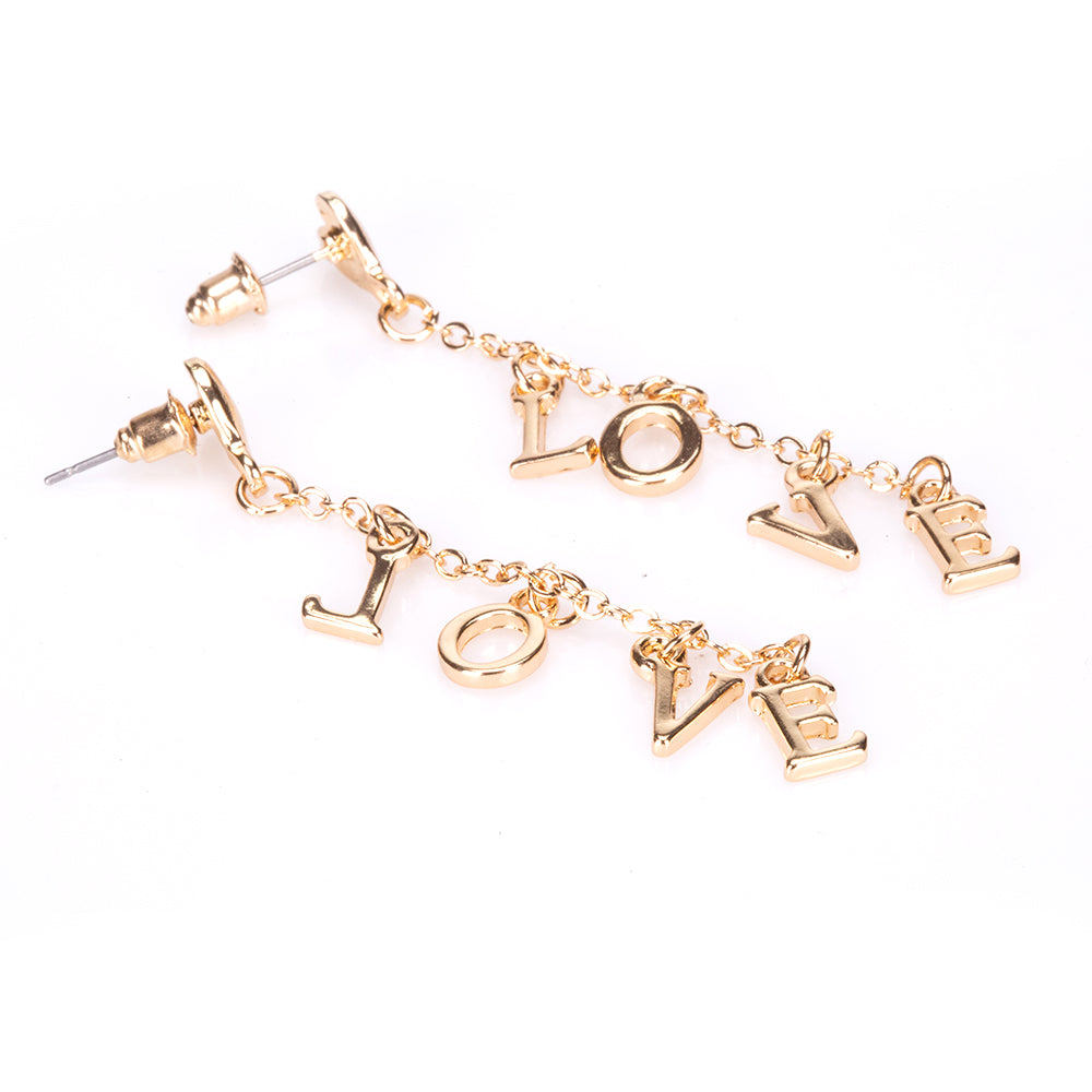 Pozlátené Zliatinové Sada ( Náhrdelník+Náušnice+Prívesok )