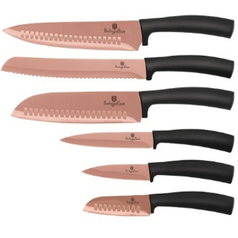 Berlinger Haus Sada 6 nožov z nerezovej ocele s titánovým povrchom