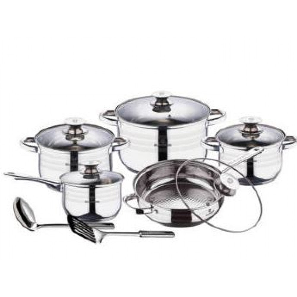 Súprava 10-dielneho nerezového riadu Blaumann