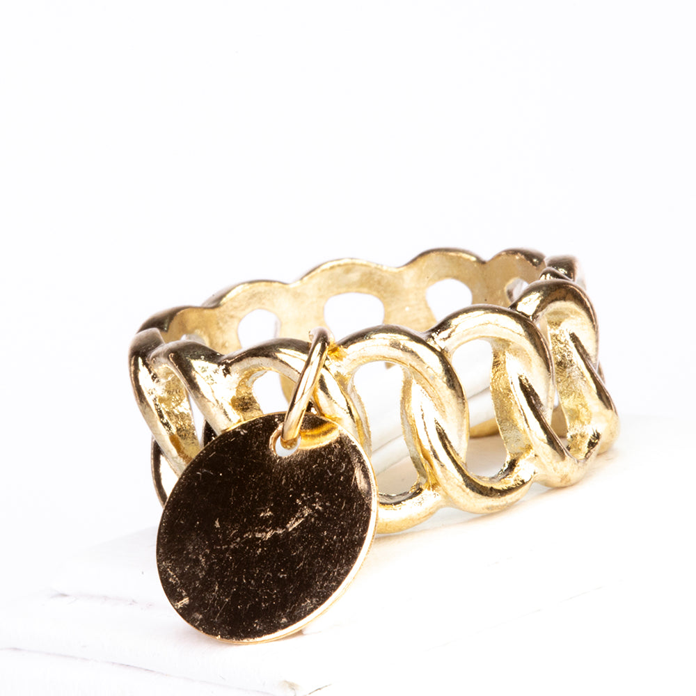 Pozlátený Zliatinový Hodinky s Bielym Emporia® Krištáľom (Náhrdelník+Náušnice+Náramok+Prívesok)