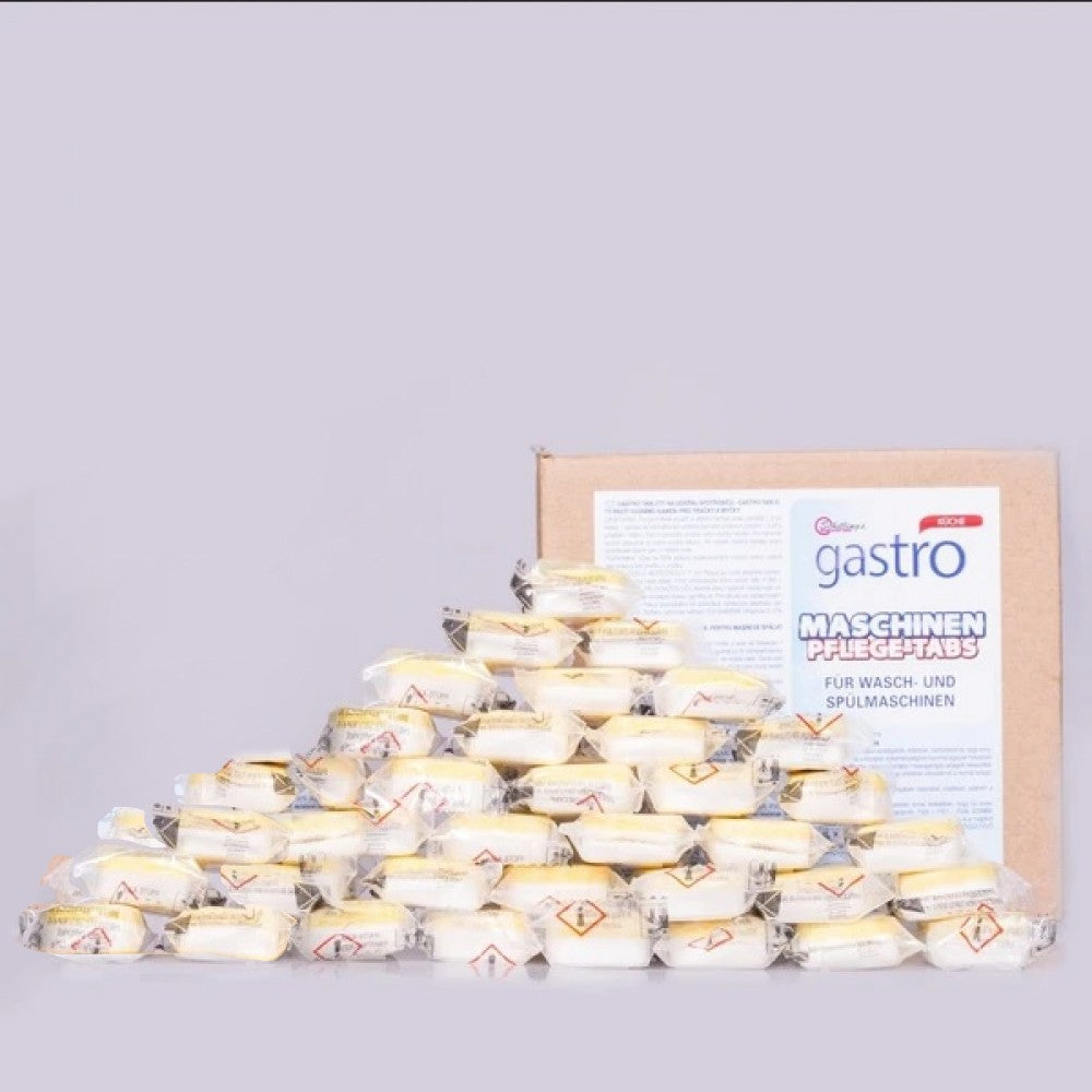 Tablety na údržbu umývačky a práčky s obsahom účinných látok (60ks)