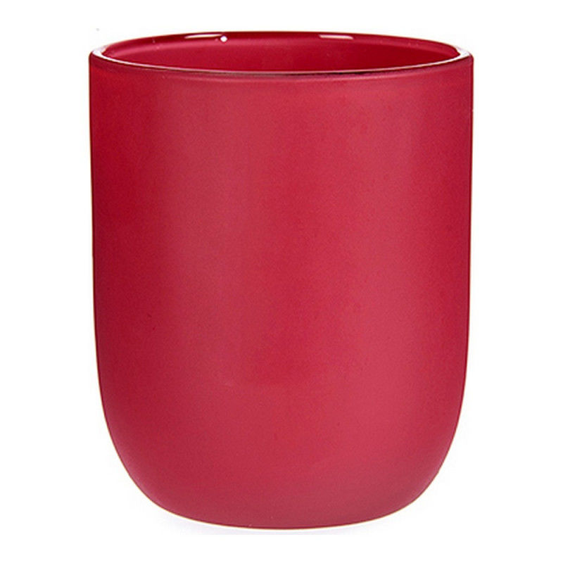 Vonná sviečka „Sladké spomienky“, ružová (7 x 8 x 7 cm)