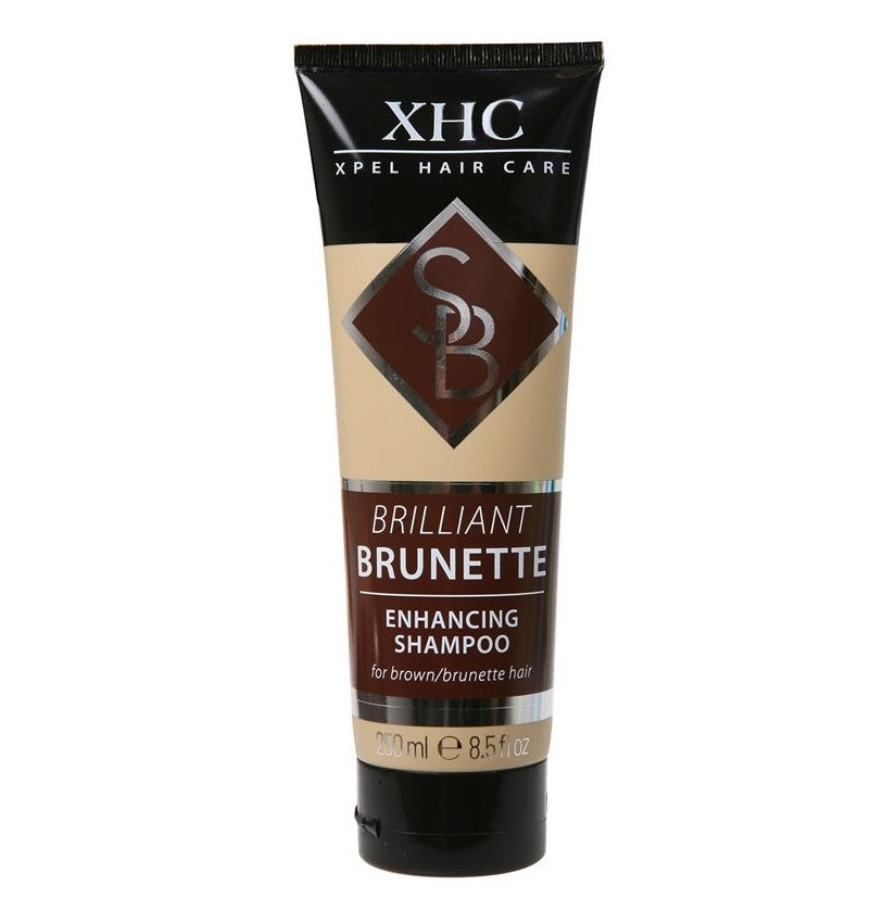 XHC Brunette Šampón pre Prírodné a Farbené Hnedé vlasy, 250 ml