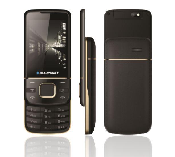 Blaupunkt FM 01 Dual SIM, Mobilný telefón, Čierna