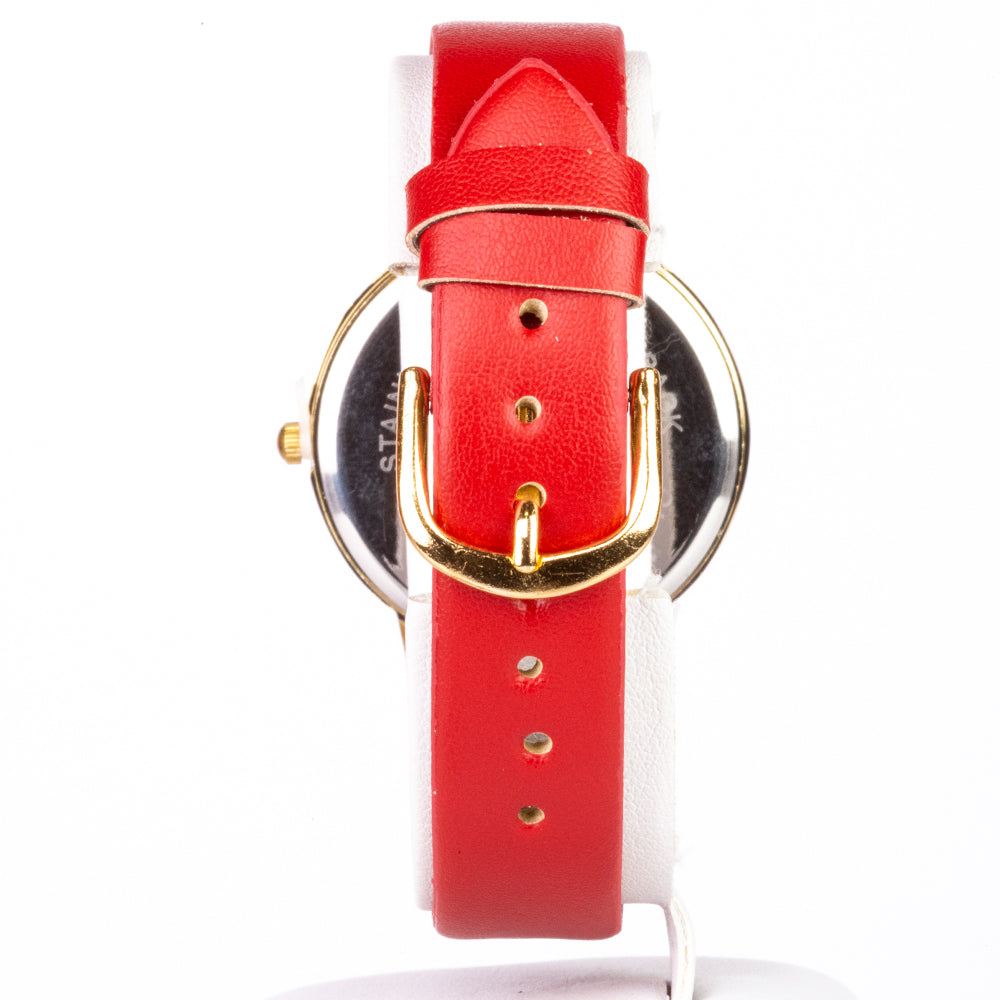 Pozlátený Zliatinový s Rubínom