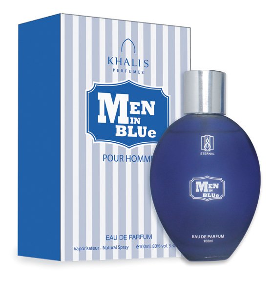 100 ml Eau de Perfume Men In Blue Jantárová Cédrová Vôňa pre Mužov