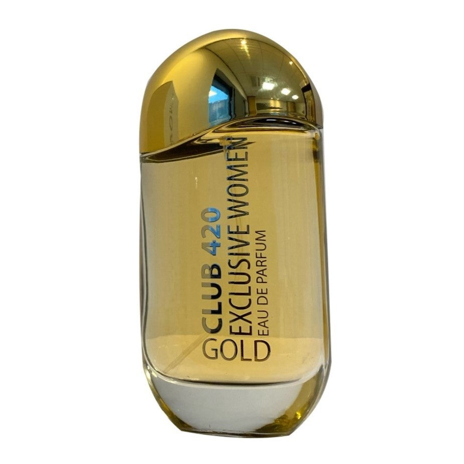 100 ml Eau de Perfume KLUB 420 GOLD - Orientálna vanilková vôňa pre ženy, s 10% obsahom esenciálnych olejov