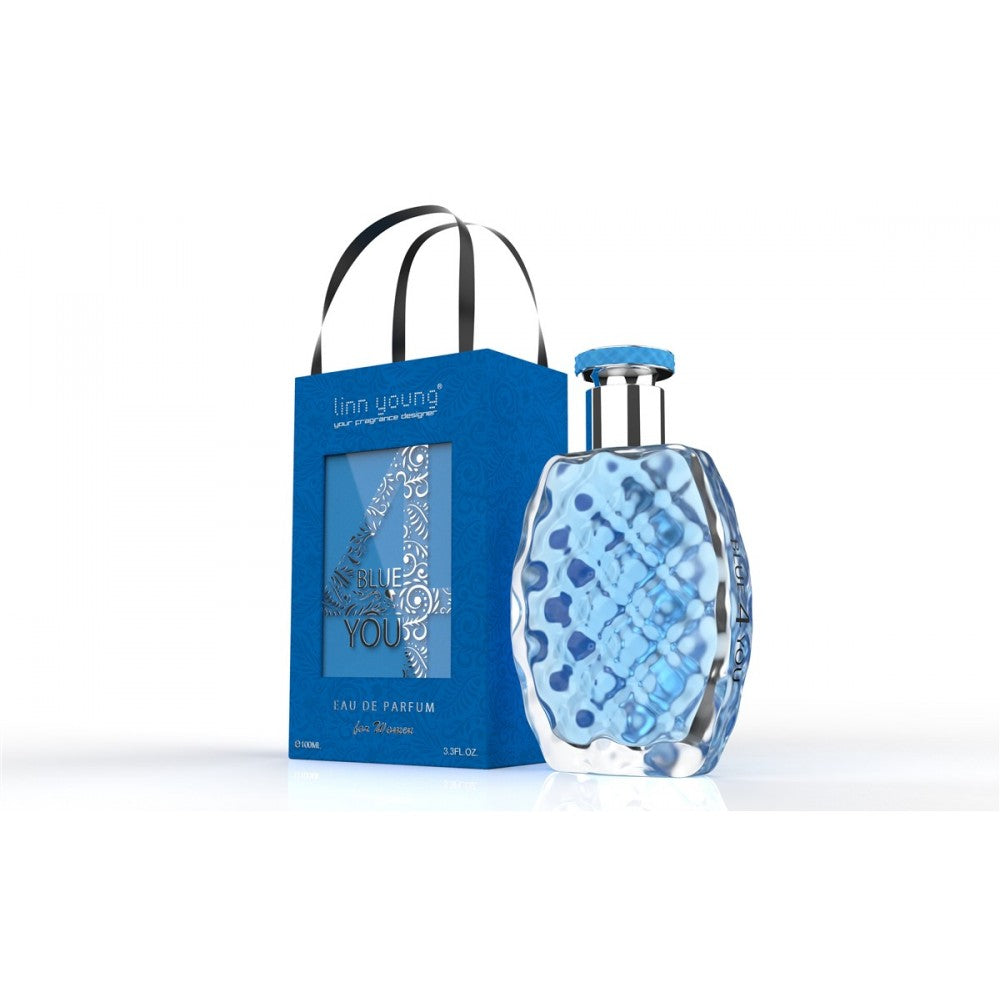 100 ml Eau de Parfume BLUE 4 YOU kvetinovo-ovocná vôňa pre ženy