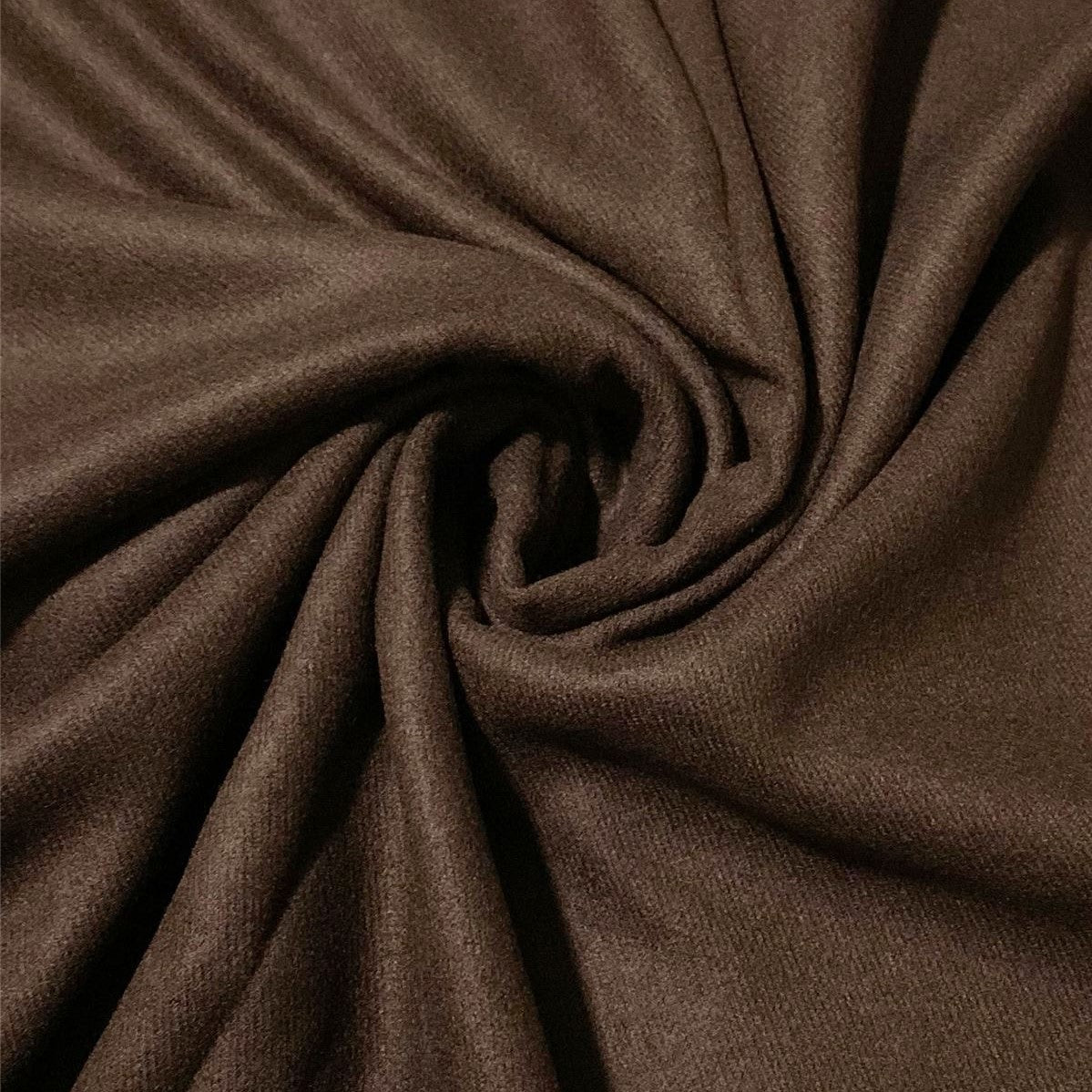 Šál-šatka zo 100% Pravého Pashmina Kašmíru, 70 cm x 170 cm, Mahagónová farba