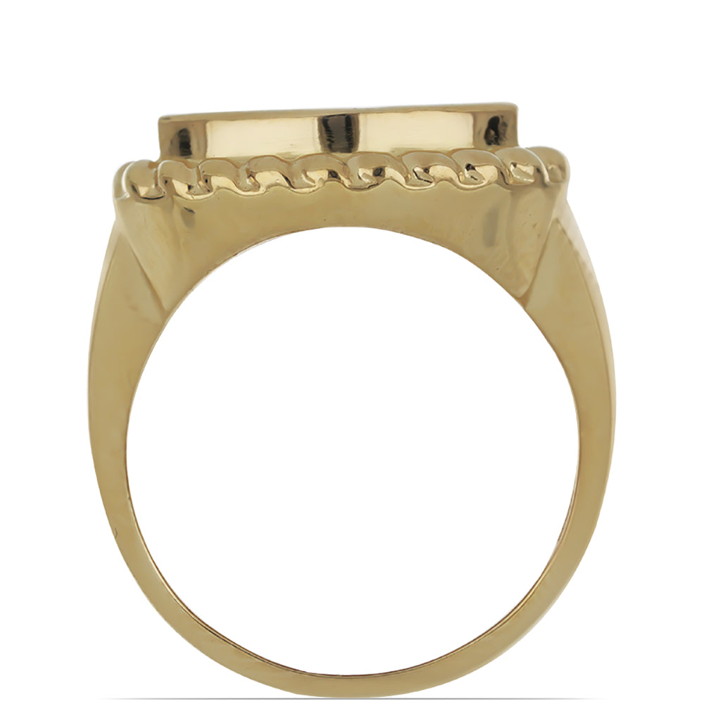 Pozlátený Strieborný Prsteň s Červeným Hubovitým Koralom