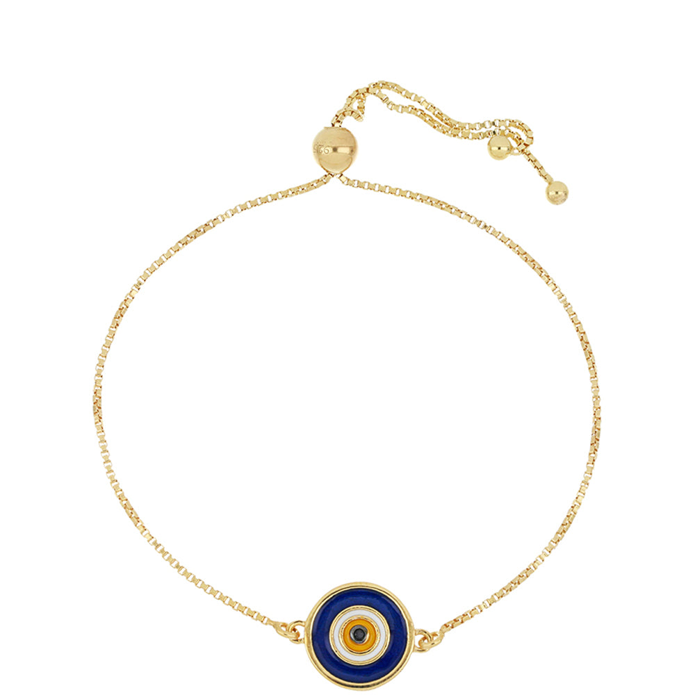 Pozlátený Strieborný Náramok s so Smaltom a Čiernym Spinelom z Gorno Badakhshanu