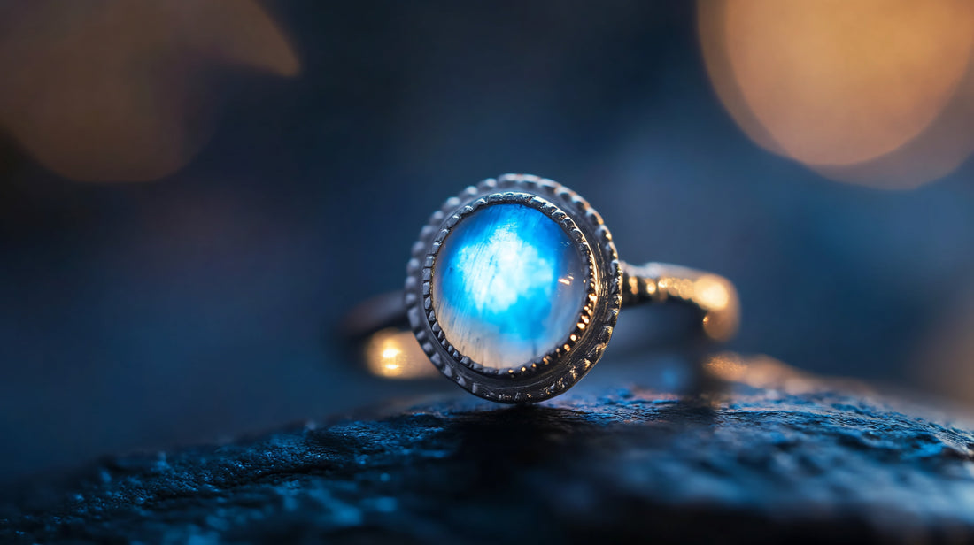 Stretnutie akvamarínu a mesačného kameňa - Dokonalá harmónia v strieborných a zlatých šperkoch
