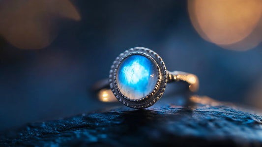 Stretnutie akvamarínu a mesačného kameňa - Dokonalá harmónia v strieborných a zlatých šperkoch