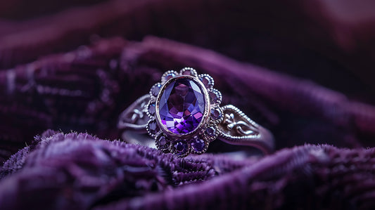 Kúzlo ametystových šperkov – Ako striebro a zlato zvýrazňujú krásu fialového drahokamu