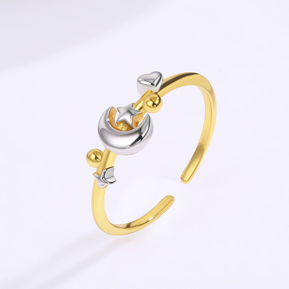 Pozlátený Zliatinový Prsteň 1 