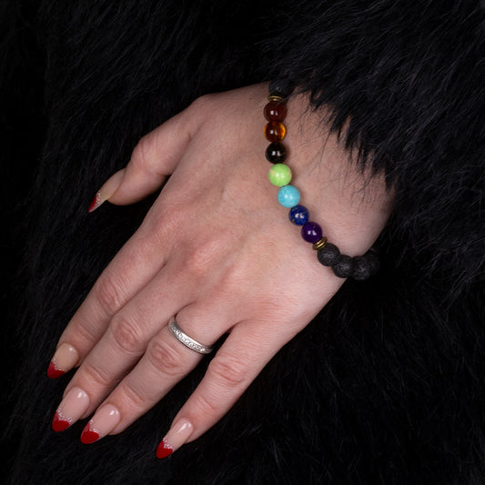 Nugetový Náramok s Červeným Achátom a Tigrím Okom