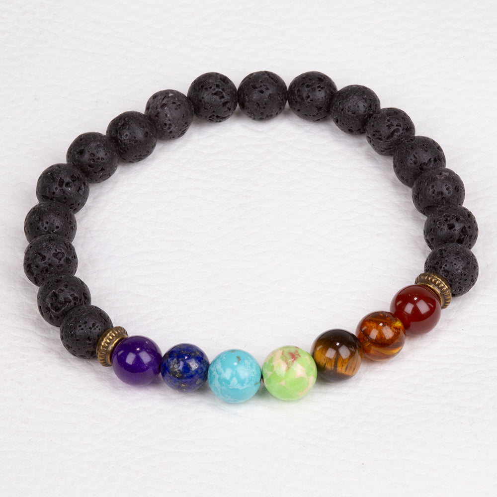 Nugetový Náramok s Červeným Achátom a Tigrím Okom