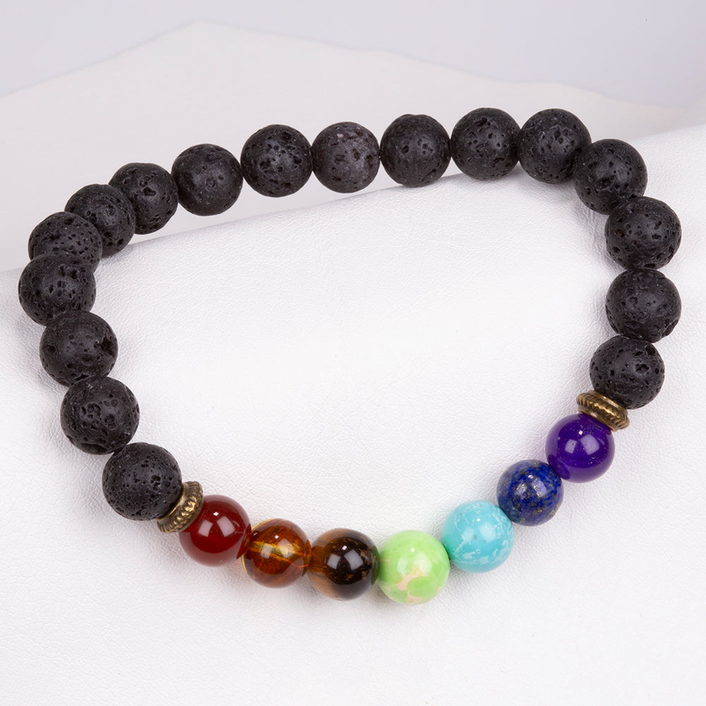 Nugetový Náramok s Červeným Achátom a Tigrím Okom 4 