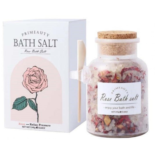 Kúpeľová soľ z Mŕtveho mora, vôňa ruže