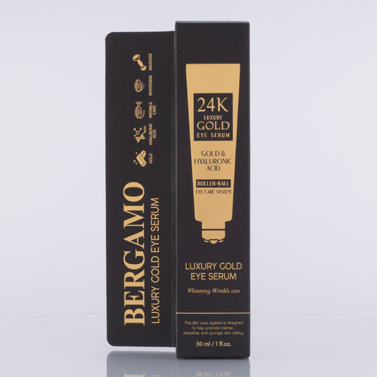 Bergamo 24-karátové luxusné zlaté očné sérum
