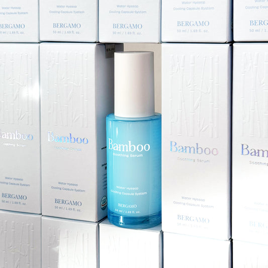 BERGAMO Bamboo 5v1 upokojujúce pleťové sérum s kyselinou hyalurónovou – 50 ml