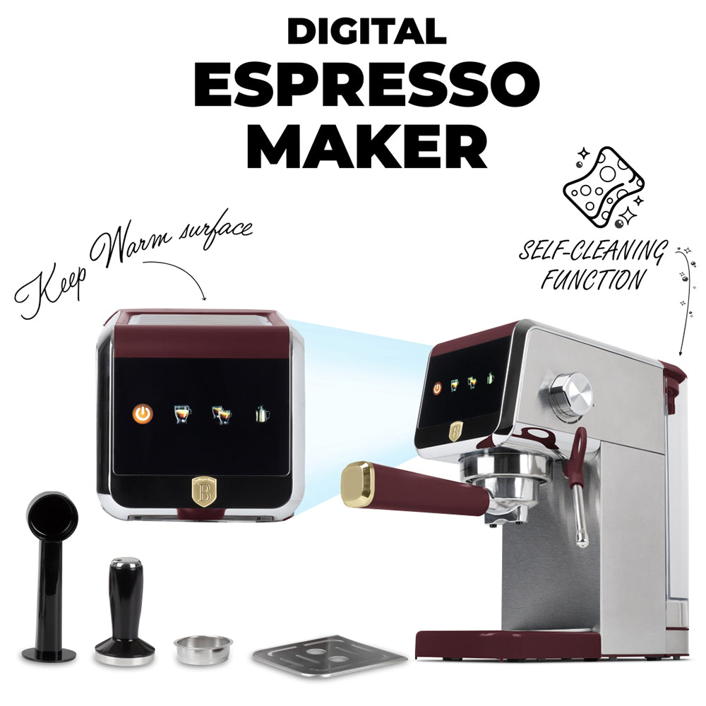 Digitálne espresso kávovar Berlinger Haus 8 