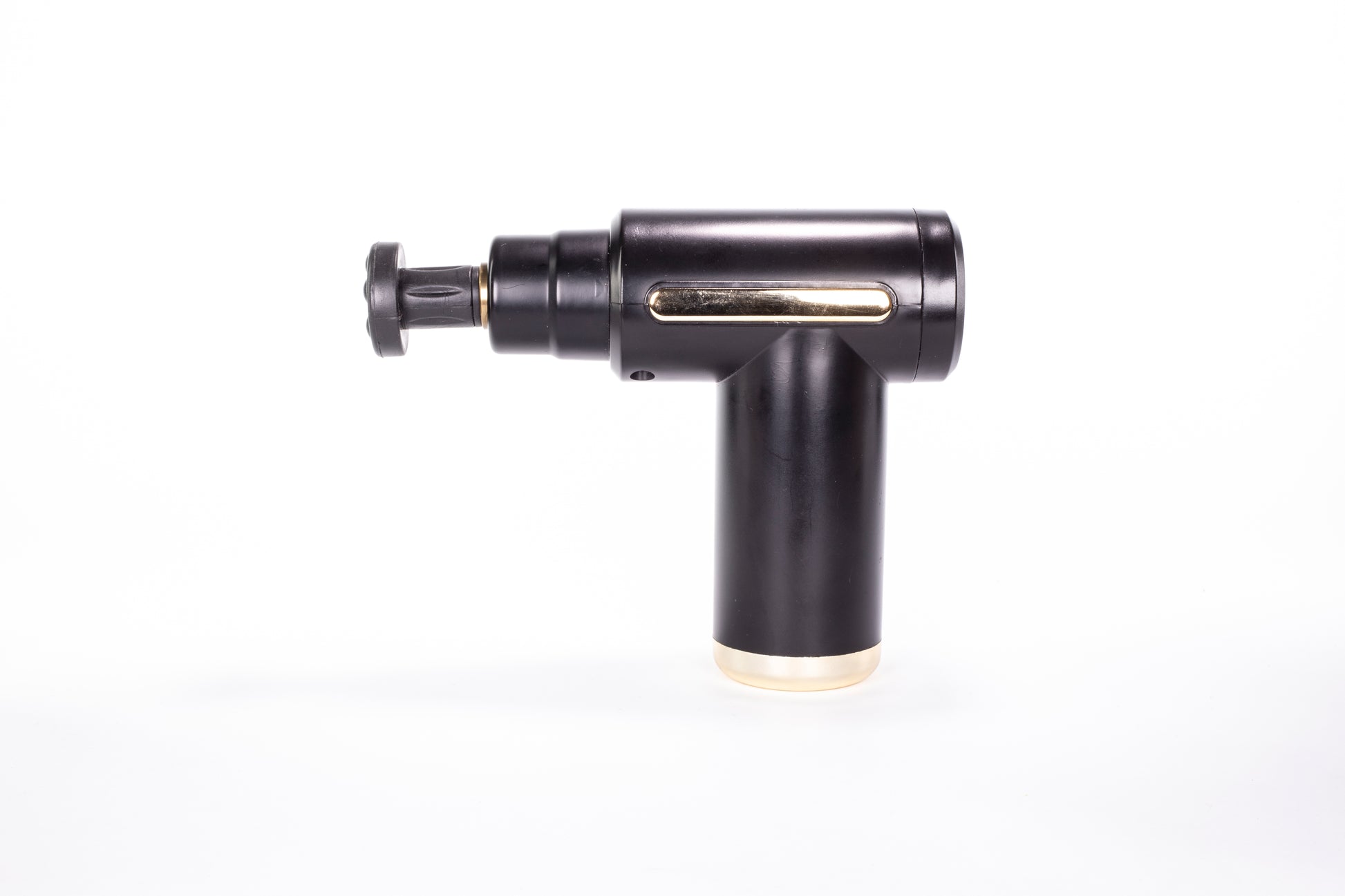 Mini Deep Tissue Massage Gun, Portable 1500mAh, 6 speed settings, 4 extra heads, black 3 