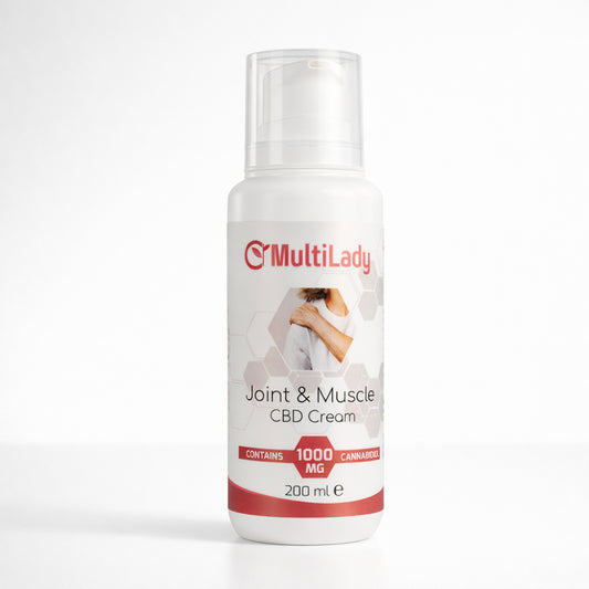 Krém na kĺby a svaly MultiLady CBD 1000 mg - 200 ml