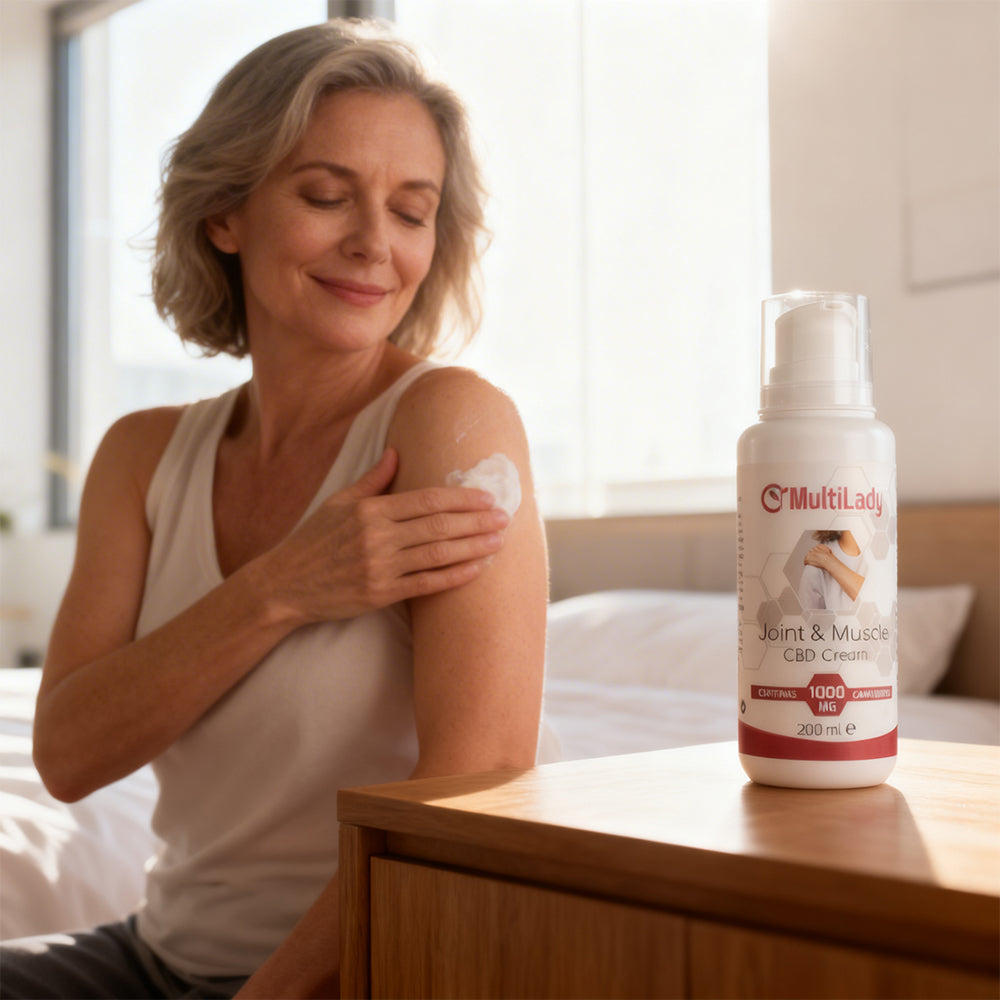 Krém na kĺby a svaly MultiLady CBD 1000 mg - 200 ml