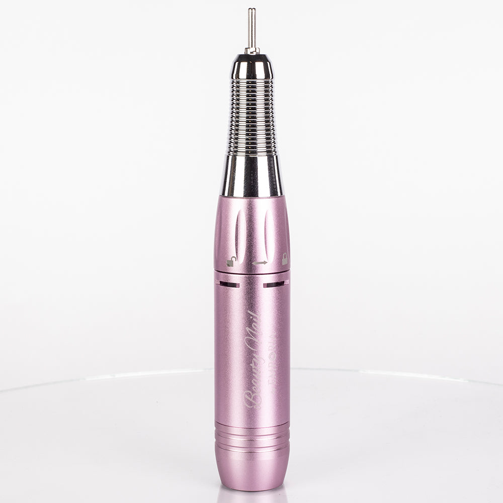 Profesionálny pilník na nechty Emporia Beauty Nail s vymeniteľnými hlavicami – ružový 8 