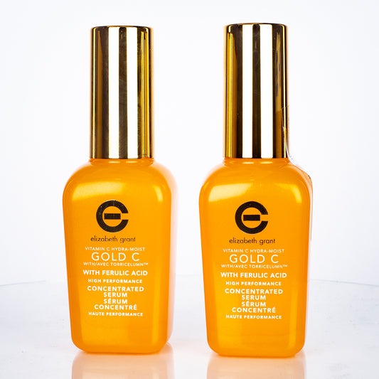 Elizabeth Grant Hydratačné Omladzujúce Sérum s Vitamínom C a Zlatom – 1+1 ZADARMO (2 × 45 ml)
