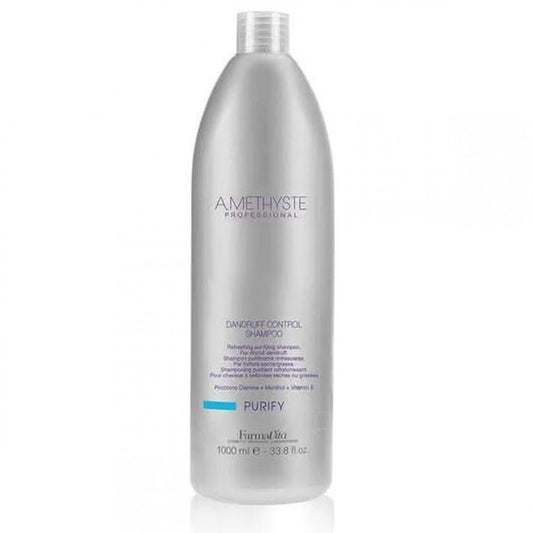Šampón proti lupinám Amethyste Purify 1000 ml – k dispozícii s voliteľným dávkovacím čerpadlom