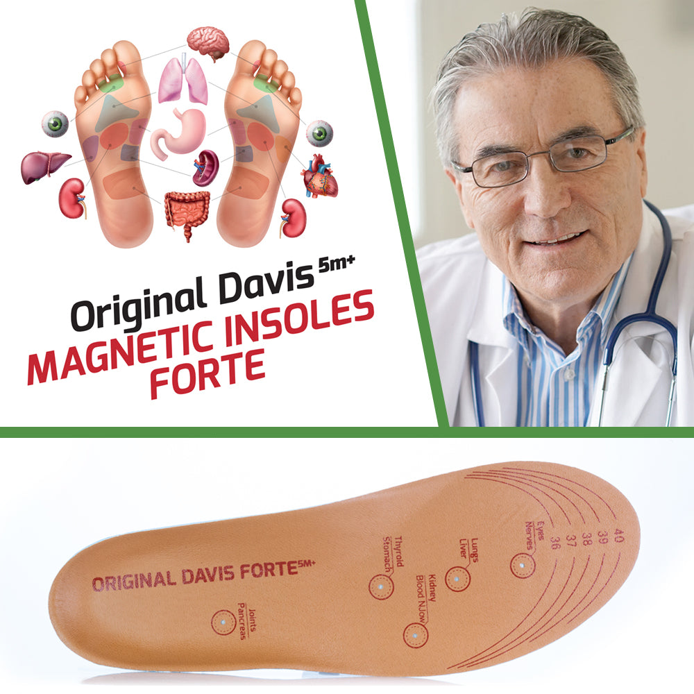 Originálne magnetické vložky Davis® FORTE, 5m+, vystužené pamäťovou penou