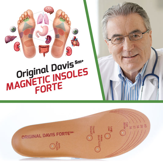 Originálne magnetické vložky Davis® FORTE, 5m+, vystužené pamäťovou penou