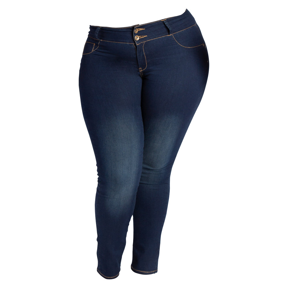 Legíny MyFit Jeans – Legíny s džínsovým efektom, ktoré padnú každej postave (EU size: 44-50) 3 