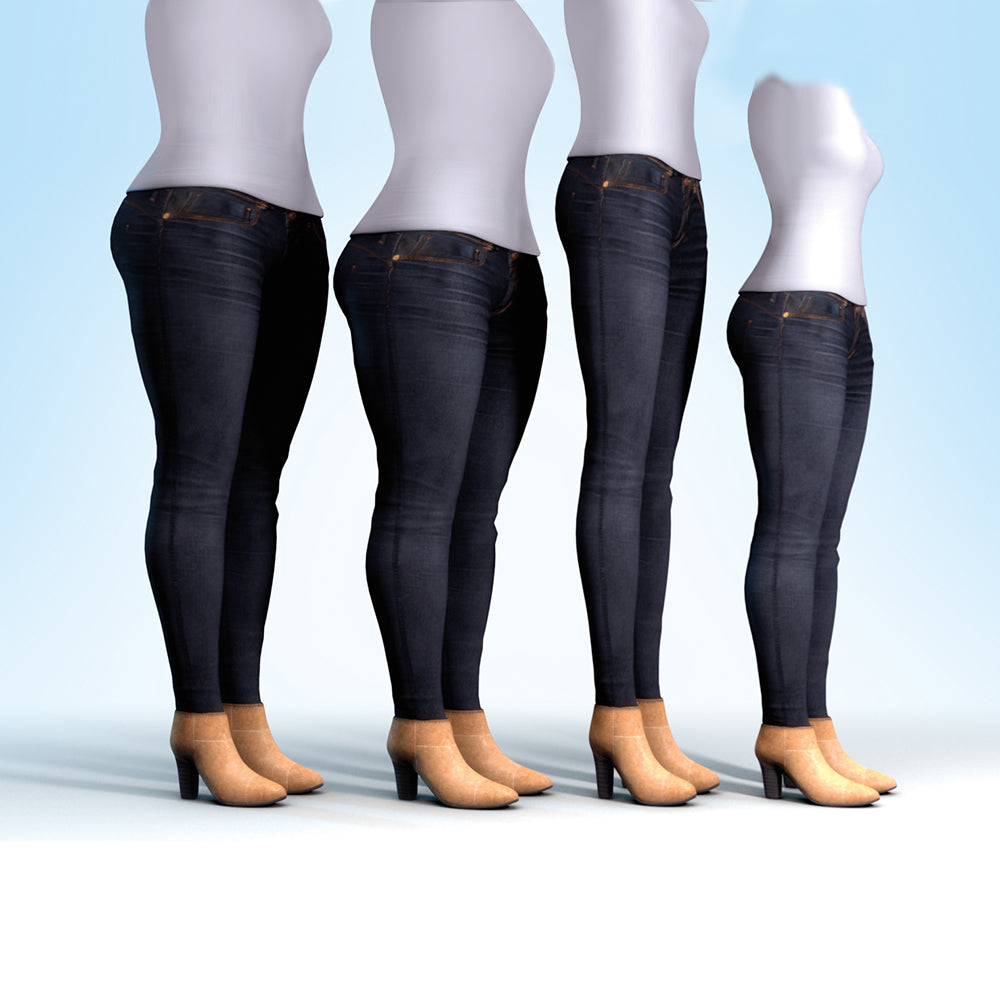 Legíny MyFit Jeans – Legíny s džínsovým efektom, ktoré padnú každej postave (EU size: 44-50) 6 