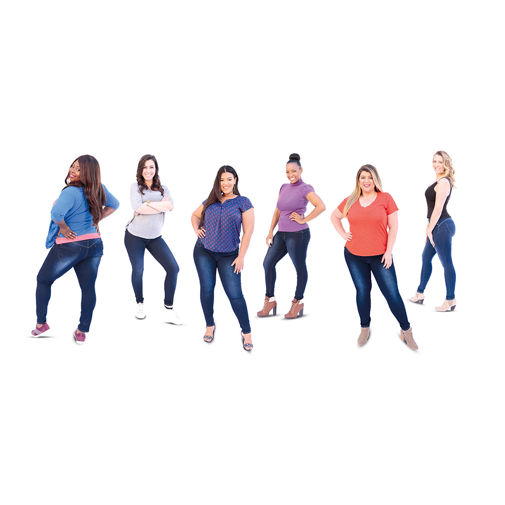 Legíny MyFit Jeans – Legíny s džínsovým efektom, ktoré padnú každej postave (EU size: 44-50) 7 