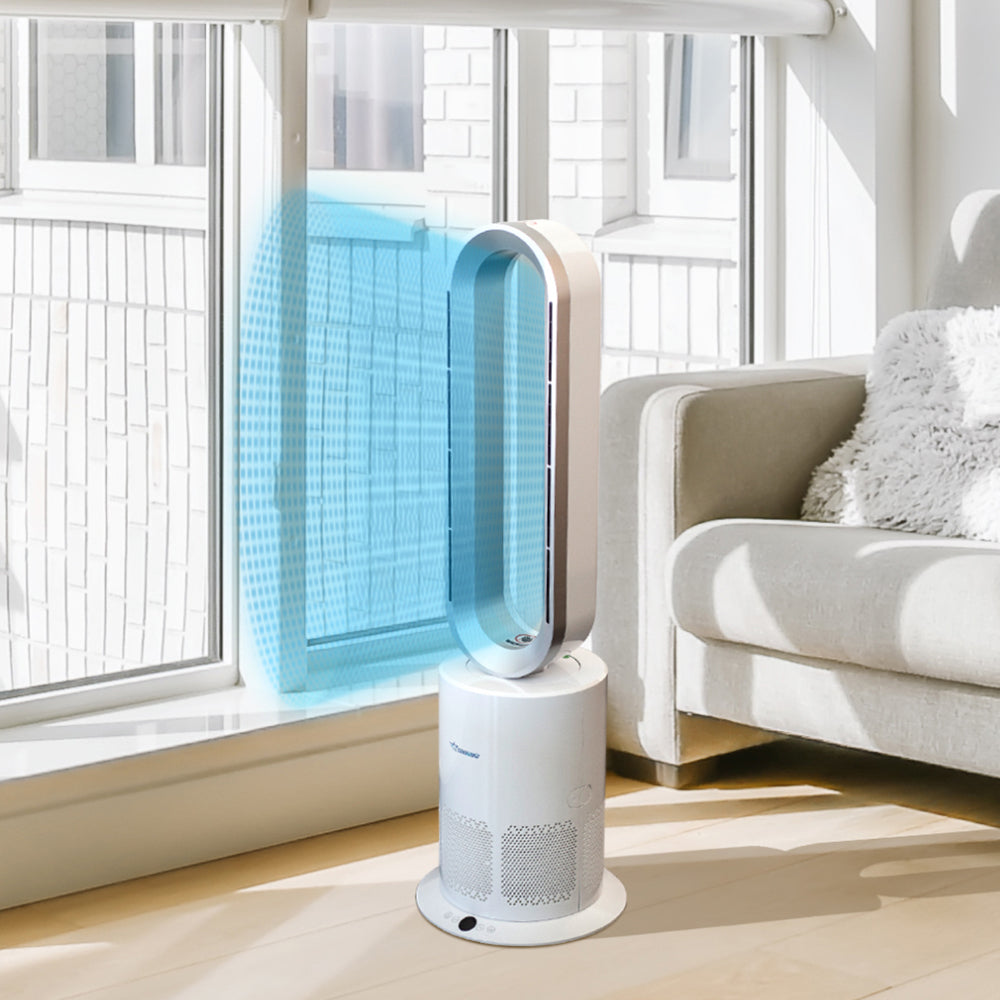 TurboAirStar Čistička vzduchu s ventilátorom na chladenie alebo ohriatie vzduchu 6 